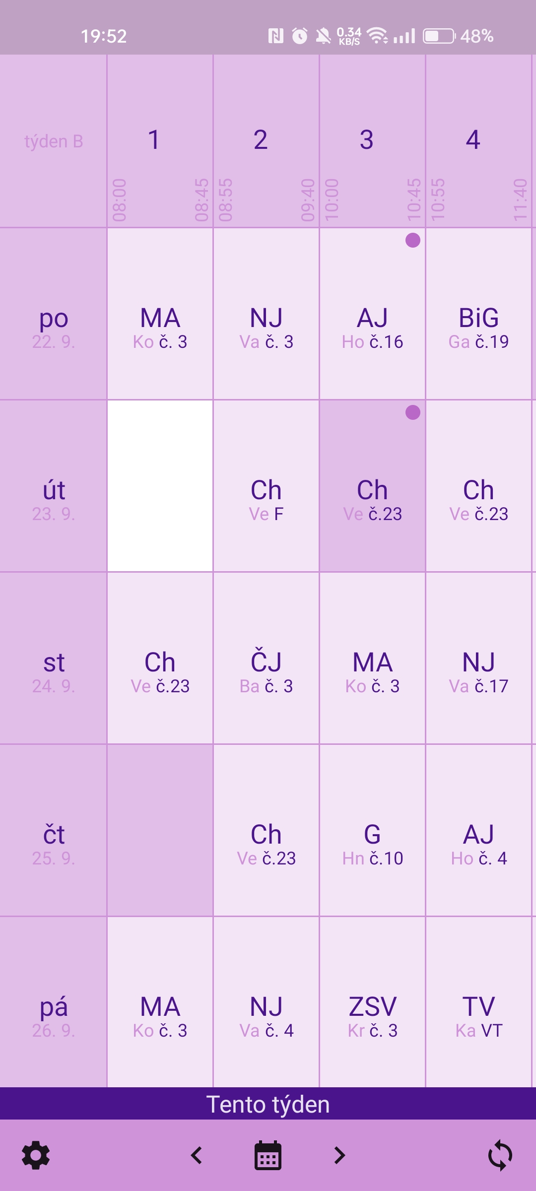 LilacFog theme preview